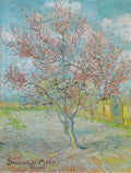 Flowering peach tree by Vincent van Gogh
