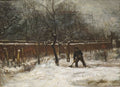 Winter (The Vicarage Garden under Snow) by Vincent van Gogh