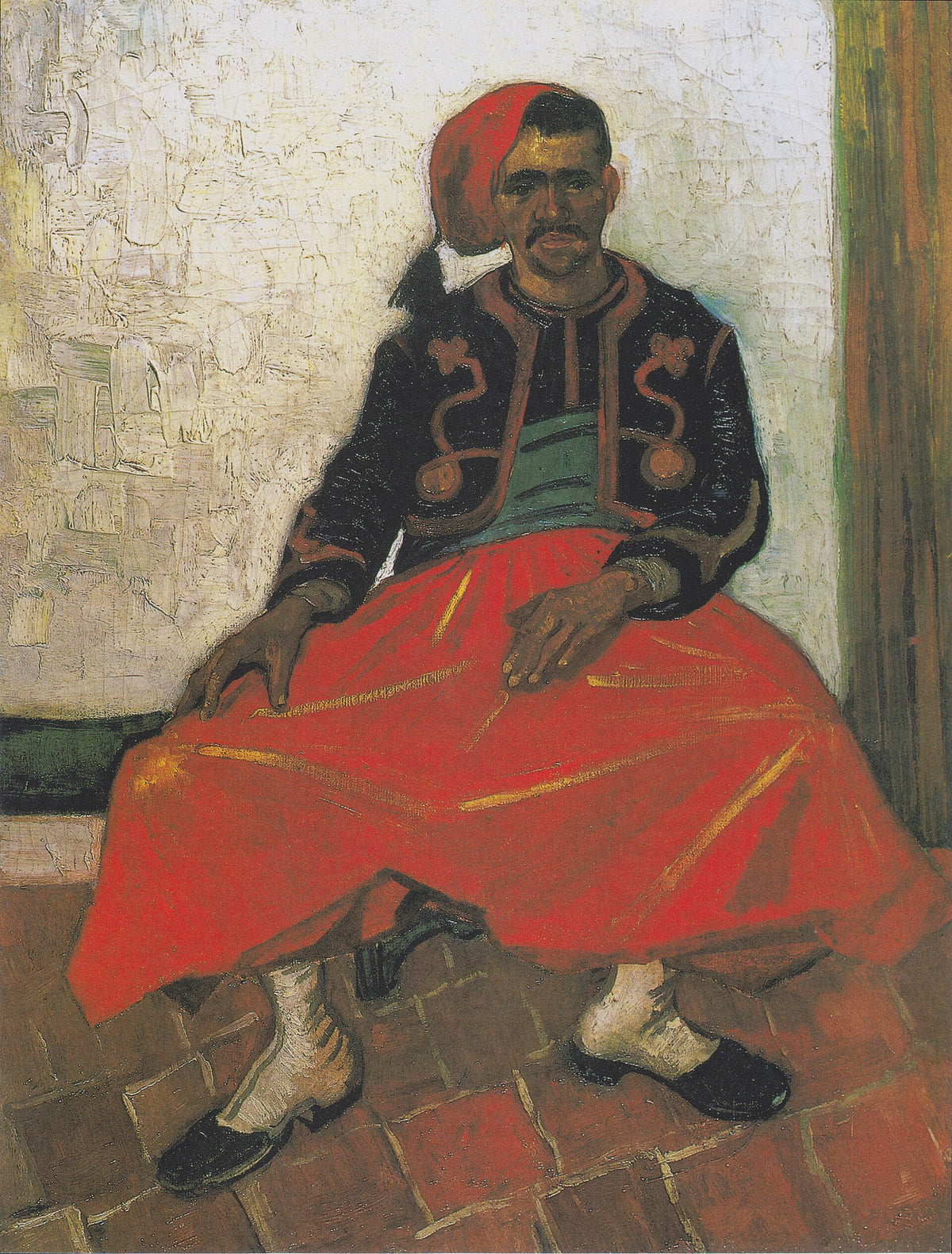 The Seated Zouave by Vincent van Gogh