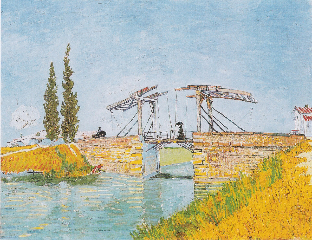 Langlois Bridge at Arles by Vincent van Gogh