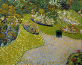 Garden in Auvers by Vincent van Gogh