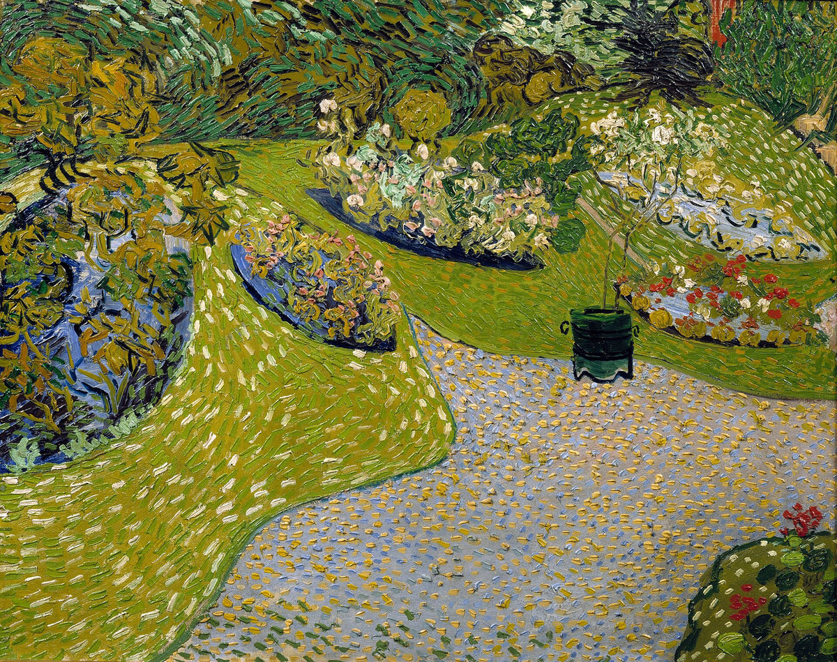 Garden in Auvers by Vincent van Gogh