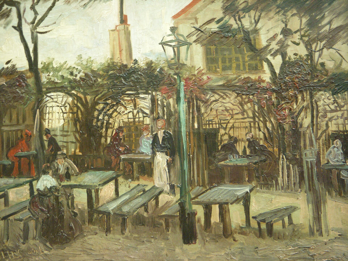 Terrace of a Cafe on Montmartre (La Guinguette) by Vincent van Gogh