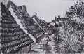 Street in Saintes-Maries by Vincent van Gogh