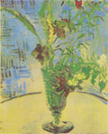 Still Life: Glass with Wild Flowers by Vincent van Gogh