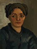 Head of a Peasant Woman by Vincent van Gogh