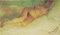 Nude Woman Reclining by Vincent van Gogh