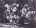 Bowl with Chrysanthemums by Vincent van Gogh