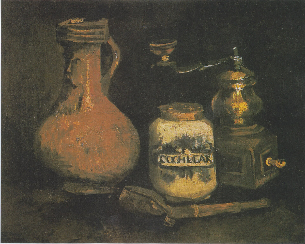 Still life with a Bearded-Man Jar by Vincent van Gogh