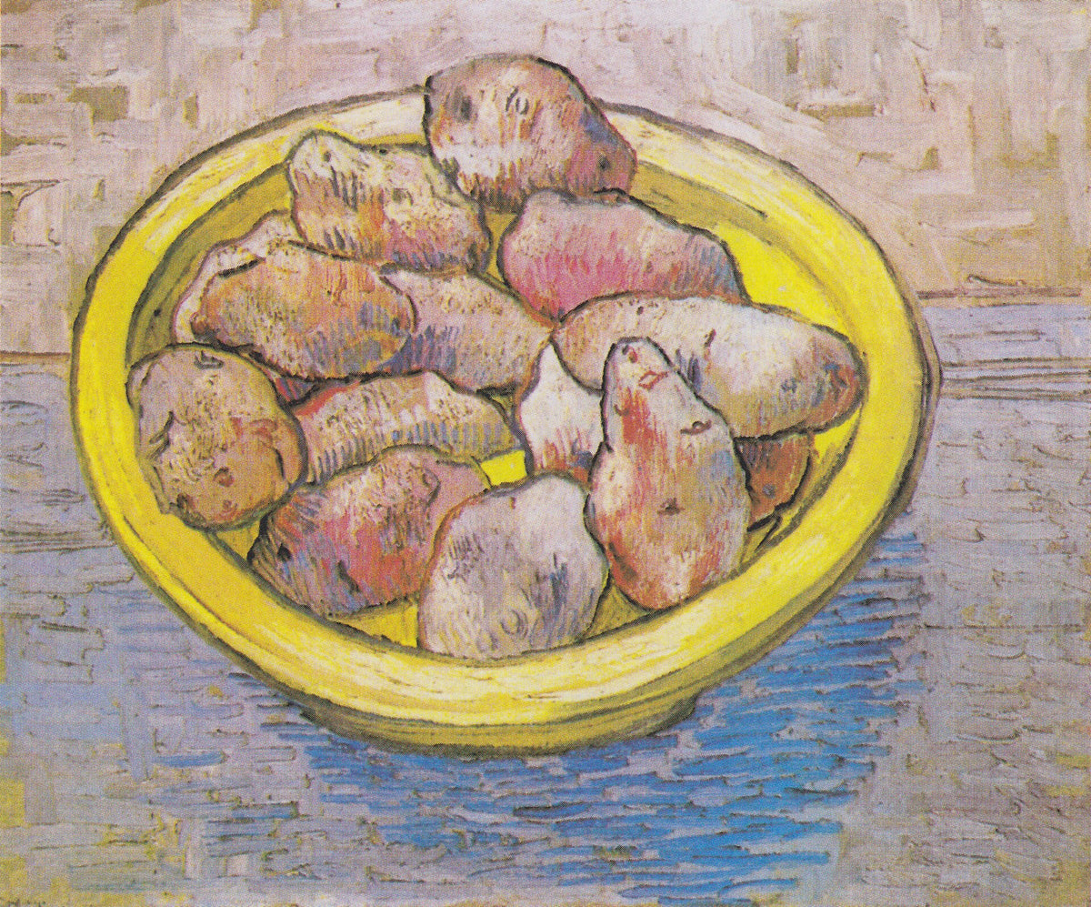 Still Life: Potatoes in a Yellow Dish by Vincent van Gogh