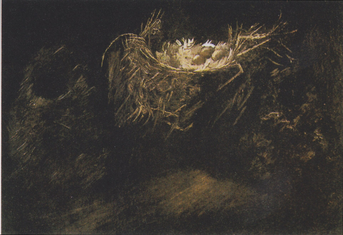 Still Life with Three Birds' Nests by Vincent van Gogh