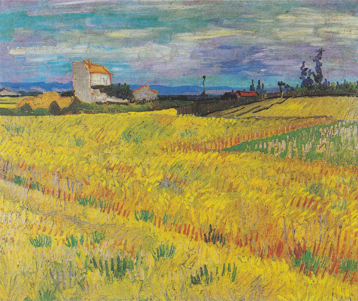 Wheat Field by Vincent van Gogh