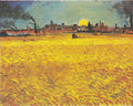 Summer evening in Arles by Vincent van Gogh