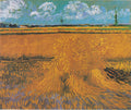 Wheat Field with Sheaves by Vincent van Gogh