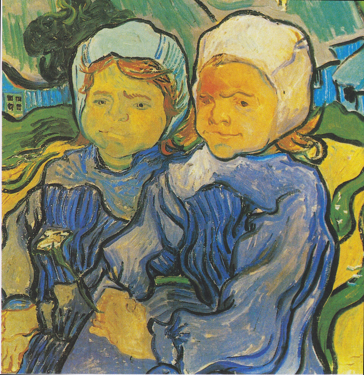 Two Children by Vincent van Gogh