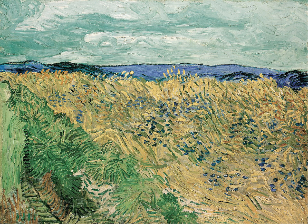 Wheat Field with Cornflowers by Vincent van Gogh