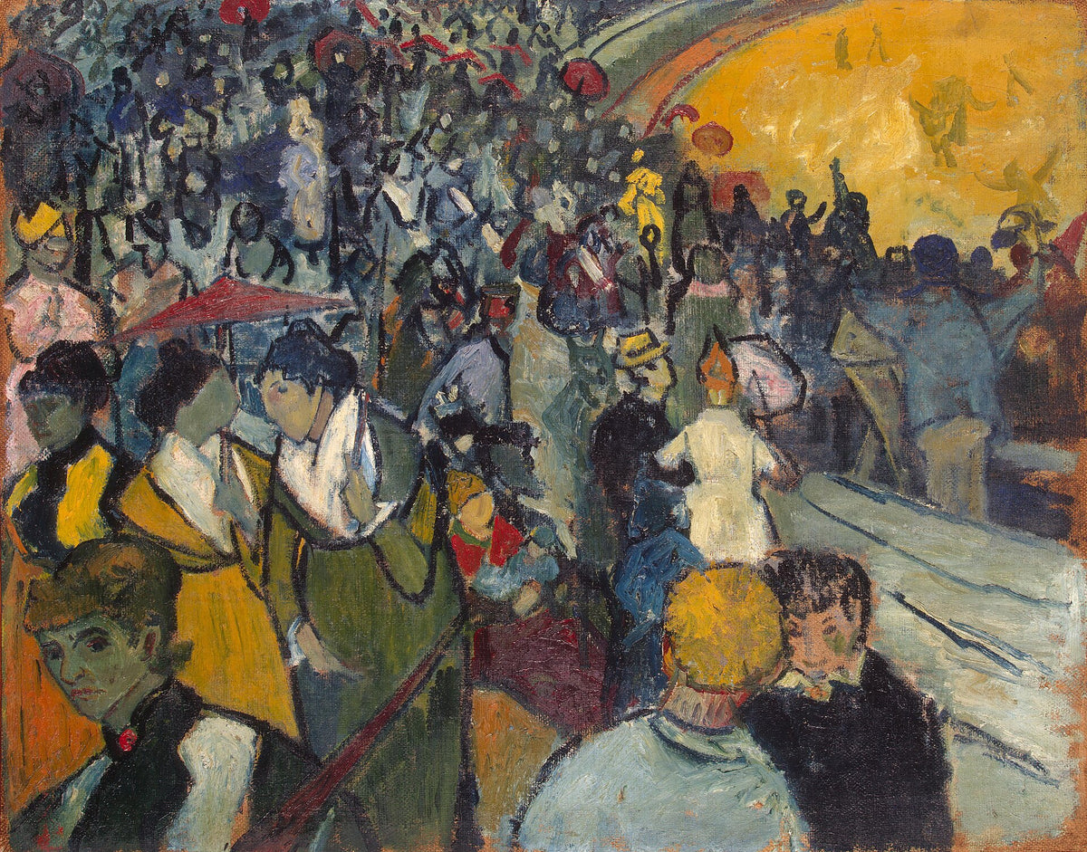 Arena in Arles by Vincent van Gogh