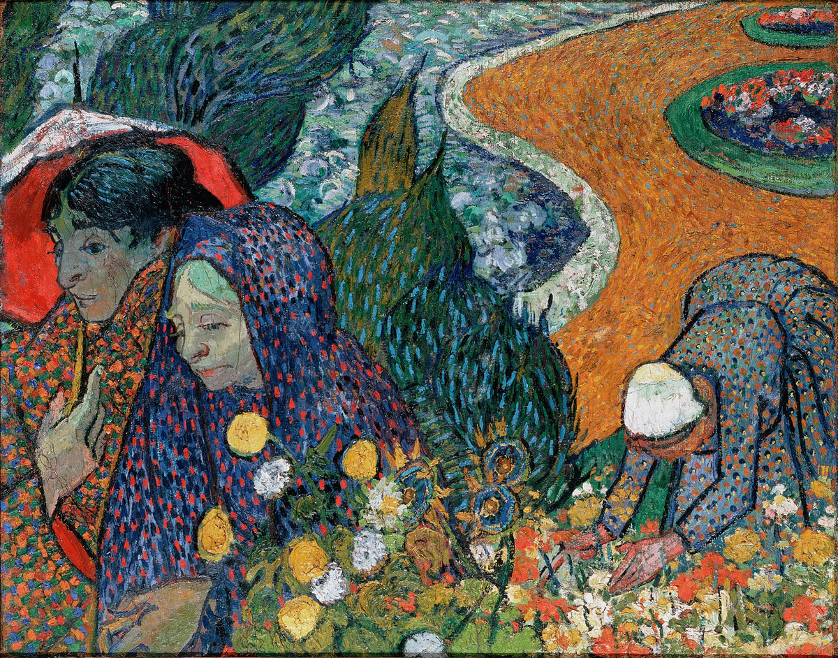 Memory of the Garden at Etten by Vincent van Gogh