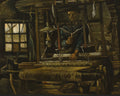 A Weaver's Cottage by Vincent van Gogh