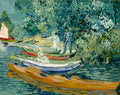 Bank of the Oise at Auvers by Vincent van Gogh
