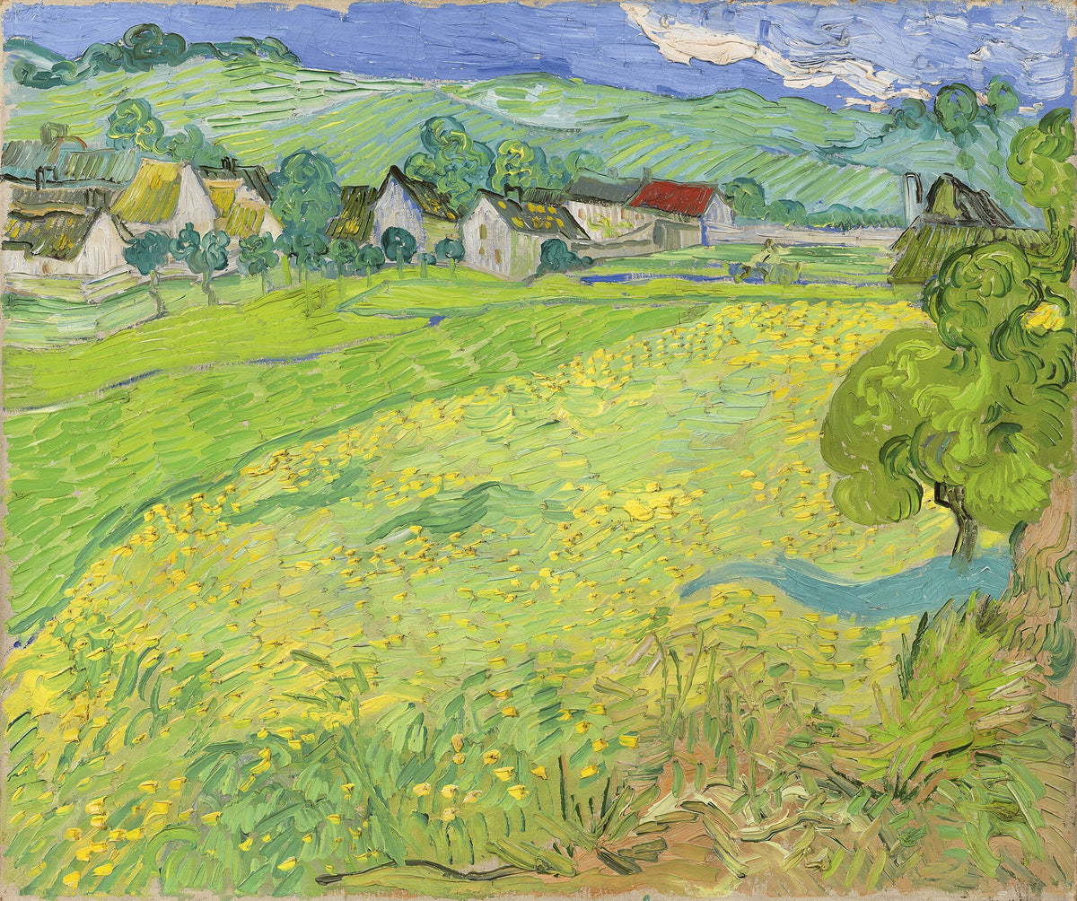 View of Vessenots Near Auvers by Vincent van Gogh