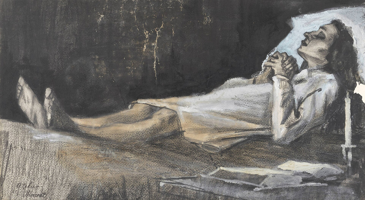 Woman on Her Deathbed by Vincent van Gogh