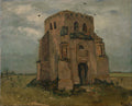 The Old Cemetery Tower at Nuenen by Vincent van Gogh
