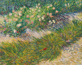 Grass and Butterflies by Vincent van Gogh