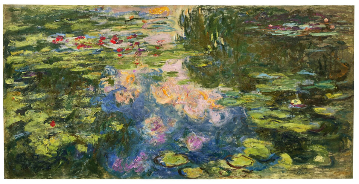 Water-Lily Pond by Claude Monet