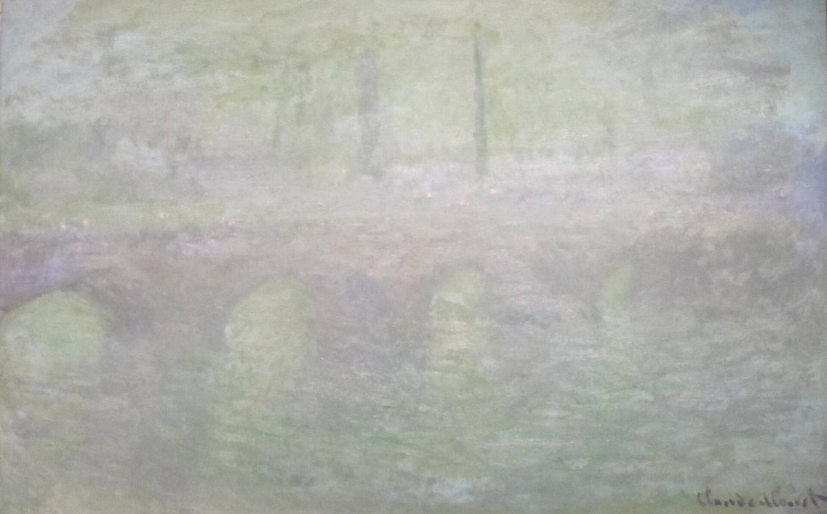 Waterloo Bridge, London, at Dusk by Claude Monet