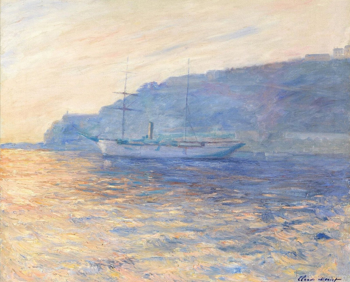 La Baie de Monaco by Claude Monet