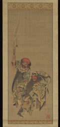 Guan Yu, Chinese God of War by Katsushika Hokusai