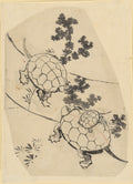 Turtles by Katsushika Hokusai