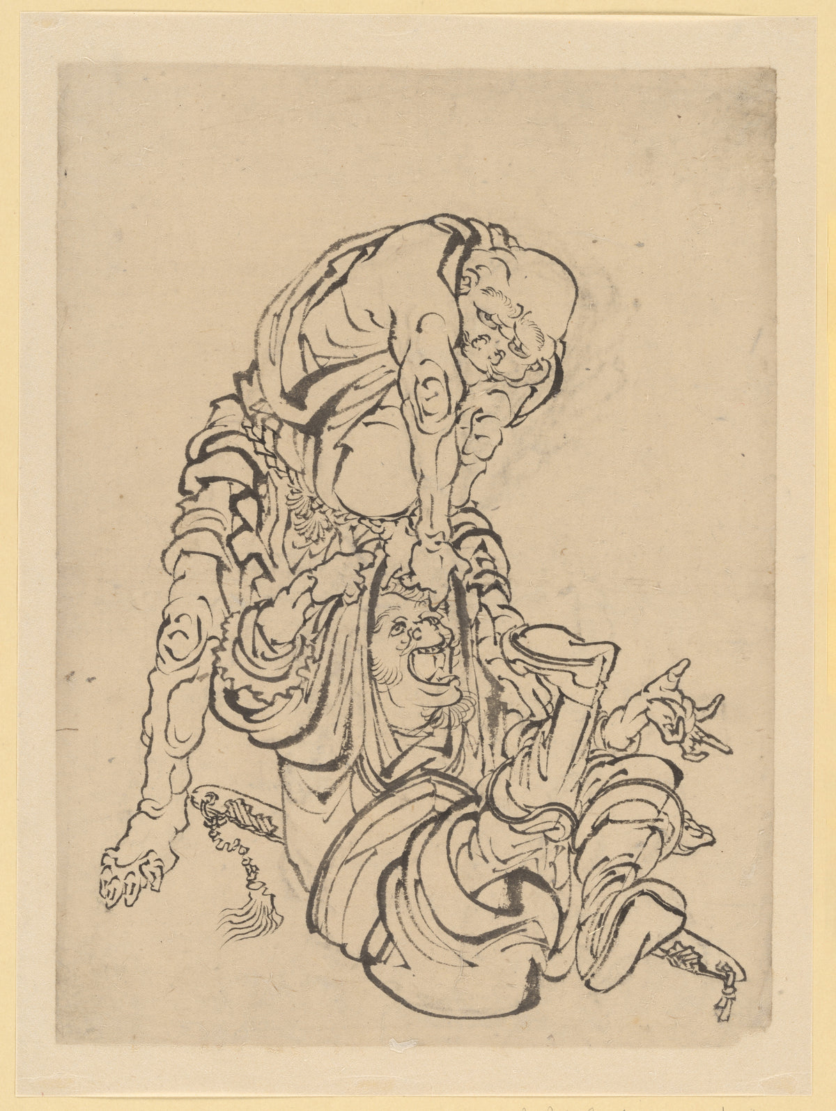 Scene from the Suikoden by Katsushika Hokusai