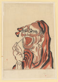 Daruma (Buddhist Saint) by Katsushika Hokusai