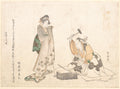 The Swordsmith by Katsushika Hokusai