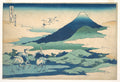 “Umezawa Manor in Sagami Province,” from the series Thirty-six Views of Mount Fuji (Fugaku sanjūrokkei, Sōshū Umezawa zai) by Katsushika Hokusai