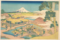 Fuji from the Katakura Tea Fields in Suruga (Sunshū Katakura chaen no Fuji), from the series Thirty-six Views of Mount Fuji (Fugaku sanjūrokkei) by Katsushika Hokusai