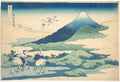 Umezawa Manor in Sagami Province (Sōshū Umezawa zai),  from the series Thirty-six Views of Mount Fuji (Fugaku sanjūrokkei) by Katsushika Hokusai