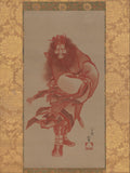 Red Zhong Kui, the Demon Queller by Katsushika Hokusai