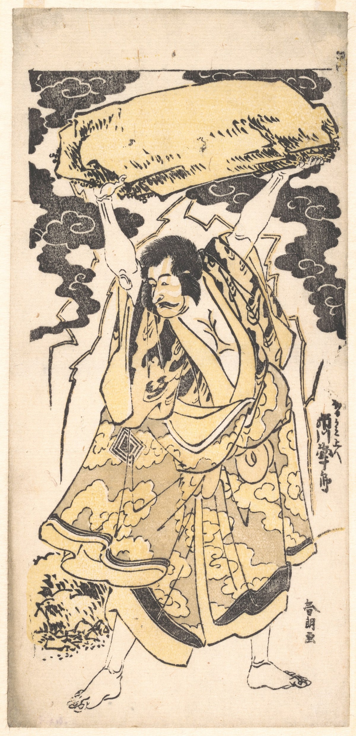 Ichikawa Danjuro VI by Katsushika Hokusai