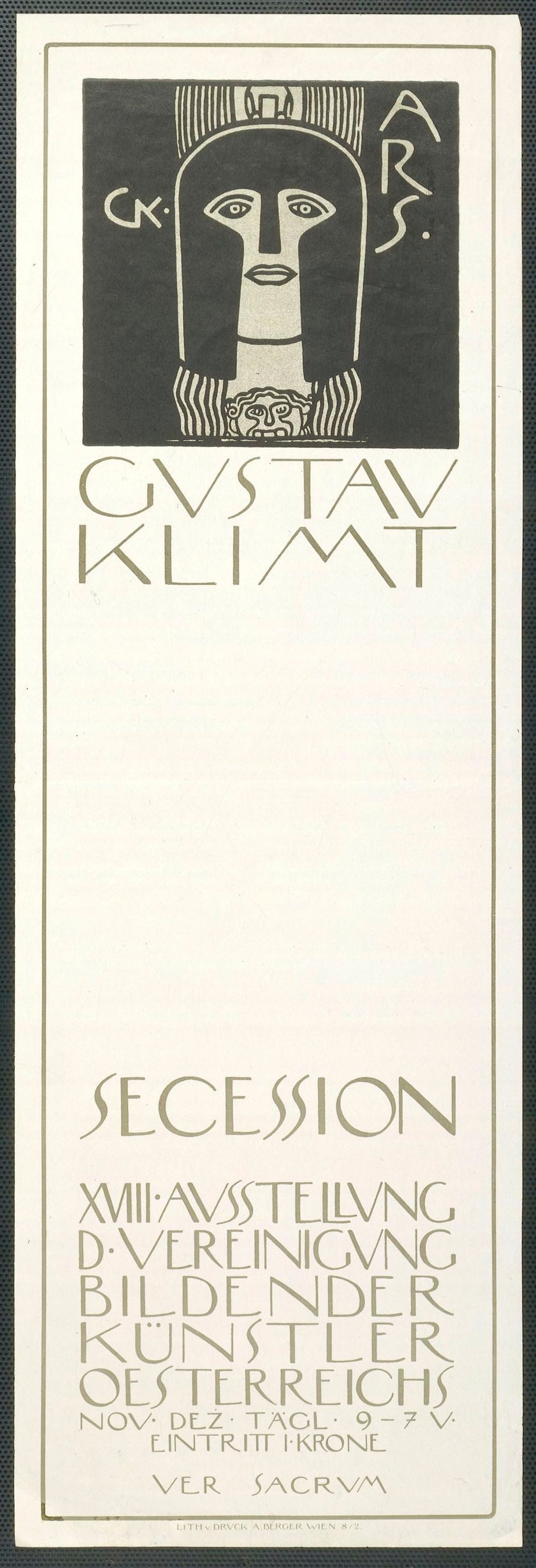 Gustav Klimt; Secession; XVIII. Exhibition by Gustav Klimt