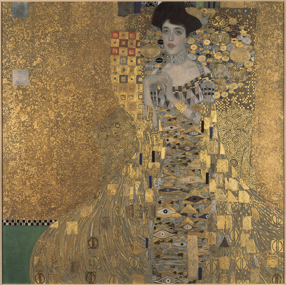 Portrait of Adele Bloch Bauer I by Gustav Klimt