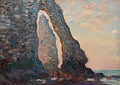 The Aiguille through the Porte d'Aval by Claude Monet