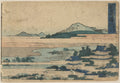 Okazaki, from the series "Fifty-three Stations of the Tōkaidō" by Katsushika Hokusai