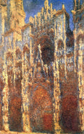 Rouen Cathedral, Portal by Claude Monet