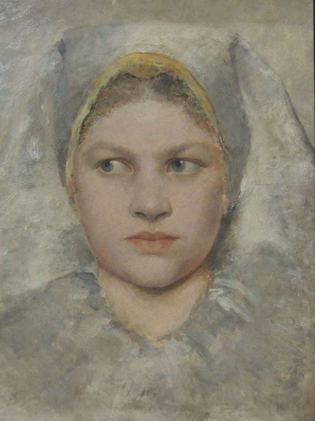 Head Study of a Girl from Haná by Gustav Klimt