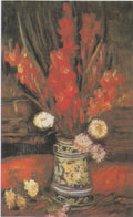 Vase with Red Gladioli by Vincent van Gogh