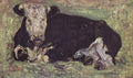 Lying Cow by Vincent van Gogh
