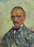 Portrait of the superintendent Trabuc in the Hospital Saint-Paul by Vincent van Gogh